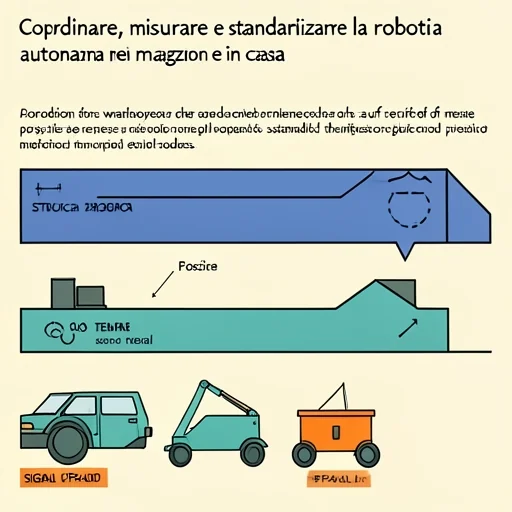 Coordinare, misurare e standardizzare la robotica autonoma nei magazzini e in casa